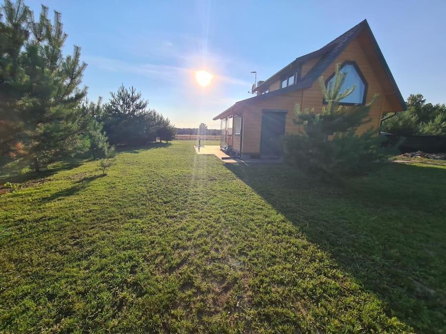 Dom Male Mazury Villa Drozdowo Exteriör bild