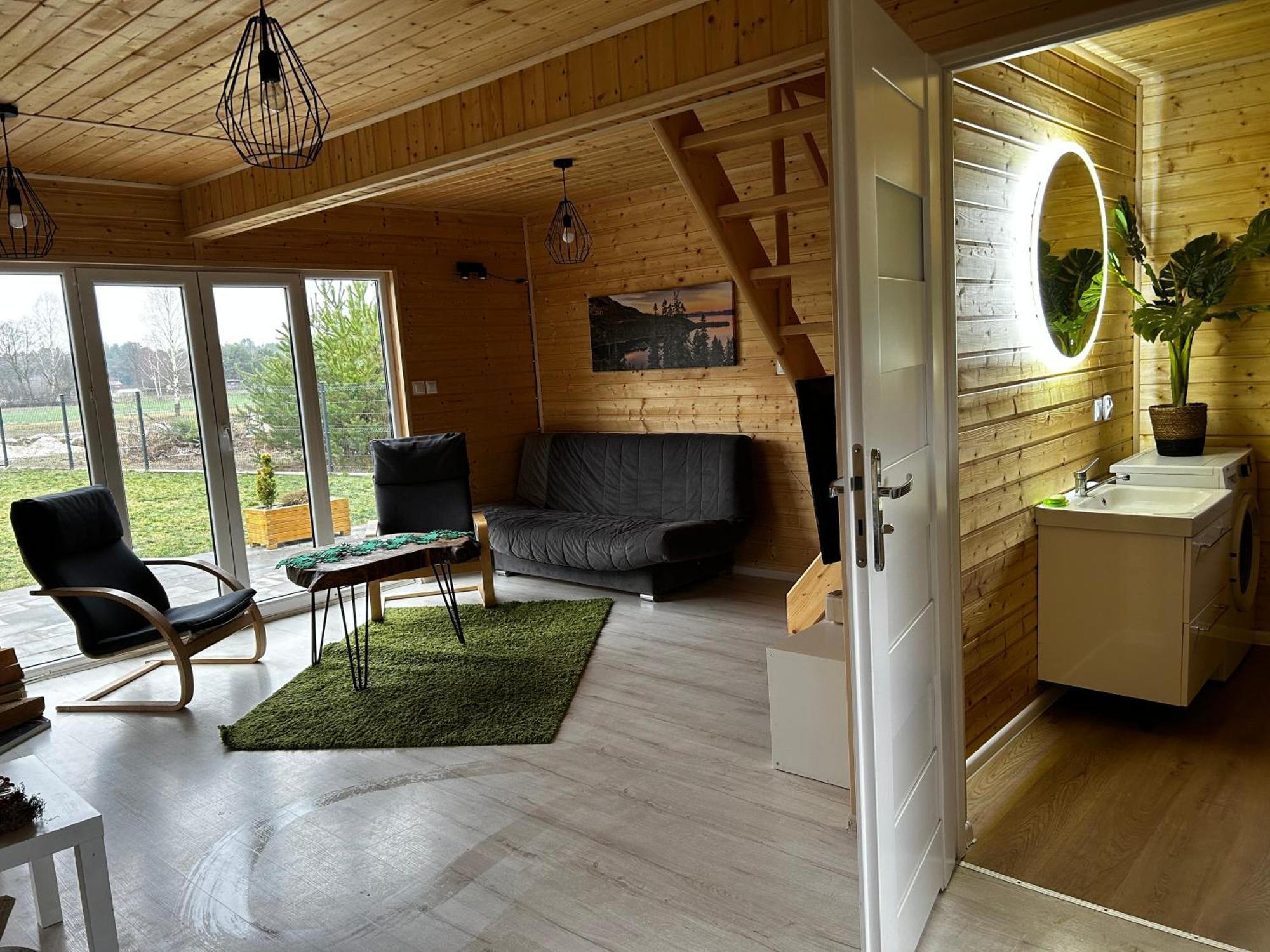 Dom Male Mazury Villa Drozdowo Exteriör bild